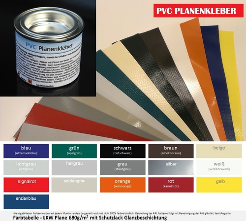Pvc planen kleber - pvc,